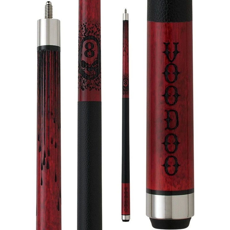 Voodoo VOD22 Pool Cue – Black Magic