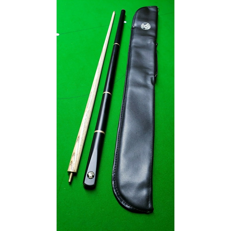 5 piece adjustable ash cue with soft case.  Make multiple cue lengths