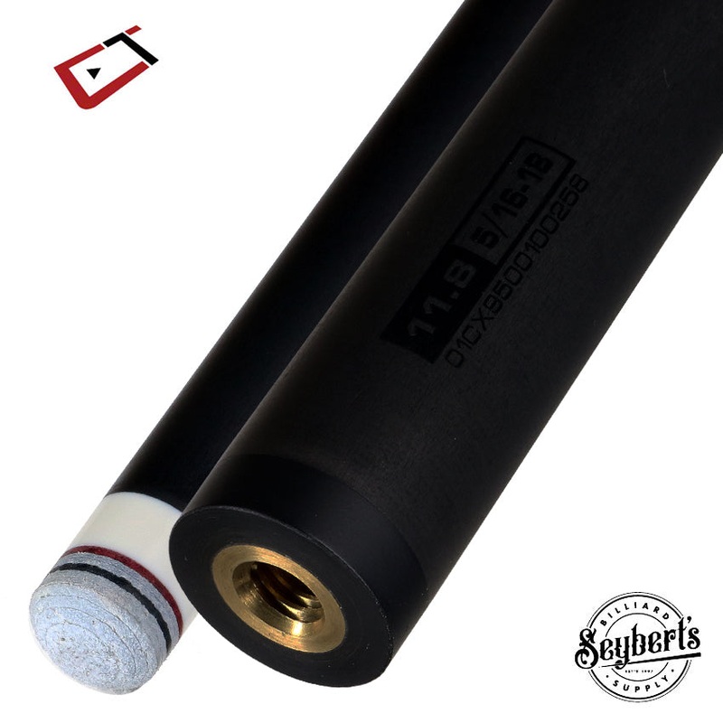Cuetec Cynergy 5/16 x 18 Thick Collar Carbon Shaft – 11.8DIS