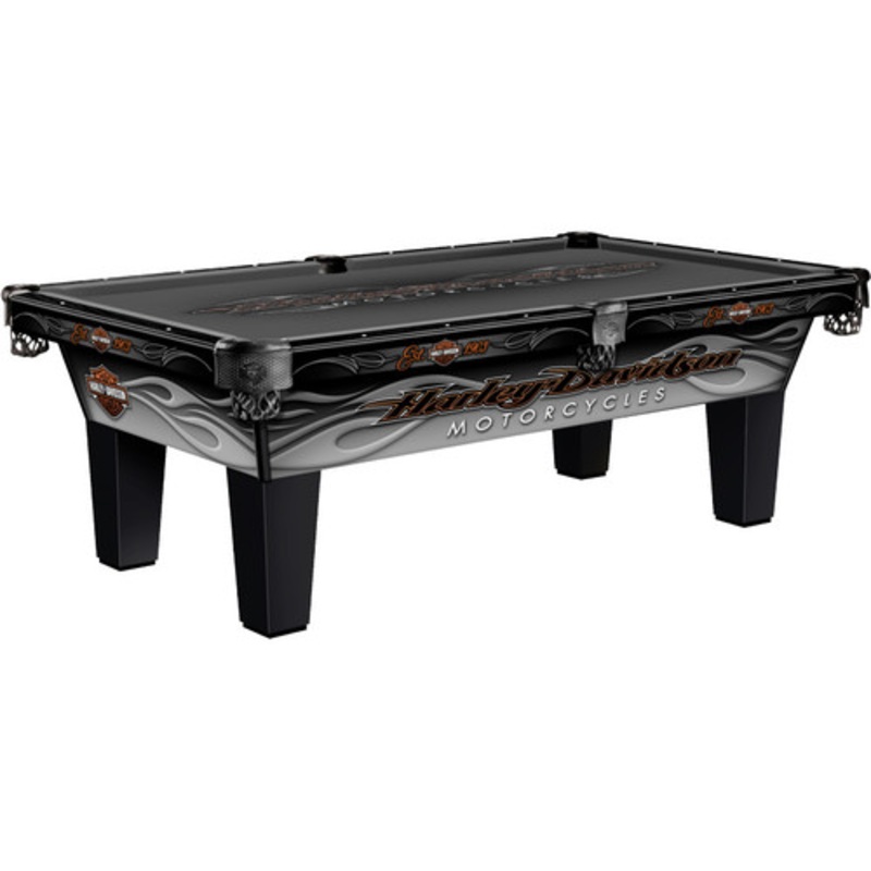 Olhausen Harley-Davidson Logo Pool Table