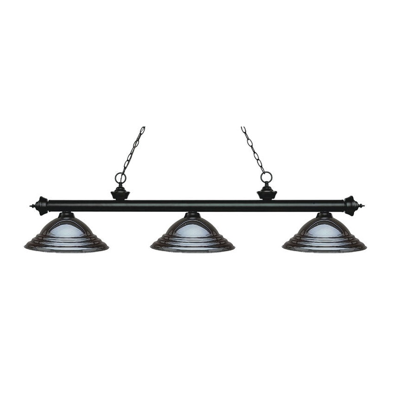 Z-Lite Riviera Matte Black with Gun Metal Stepped Shade