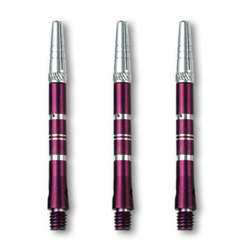 Dart World Top Spin Grooved Purple Shaft – Medium