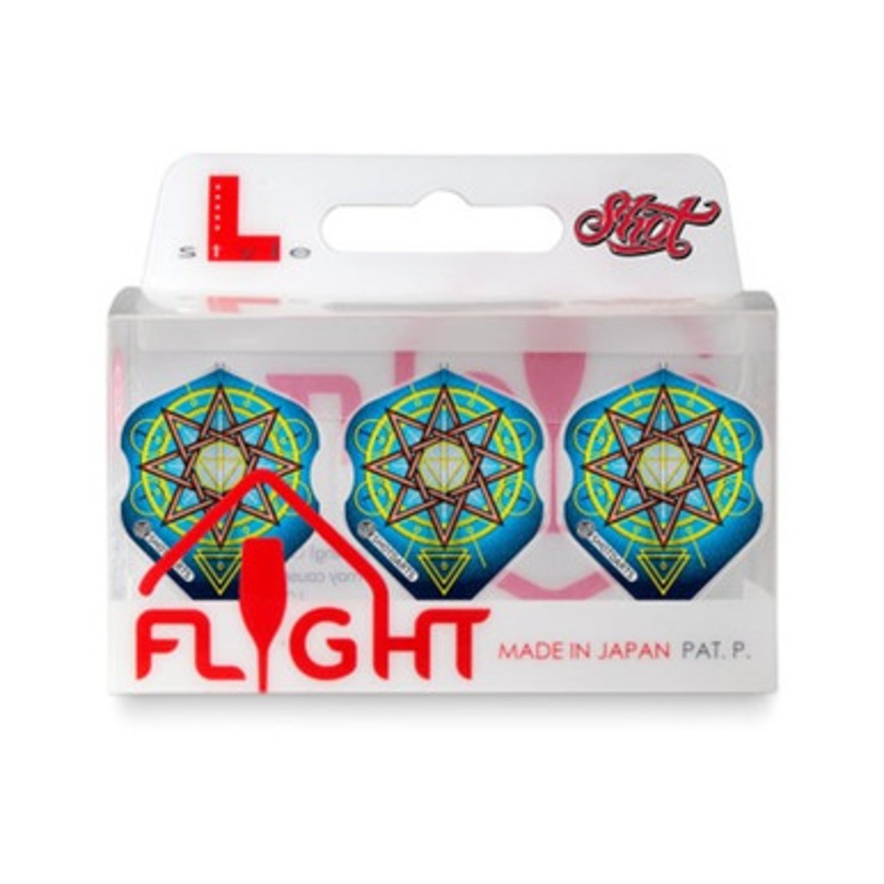 Shot Darts Celt Druid Trio Flight Pack – L Style