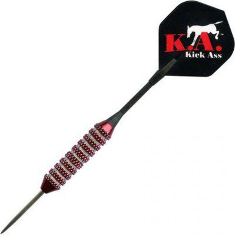 Bottelsen Kick Ass Red Super Alloy Steel Tip Darts 23g