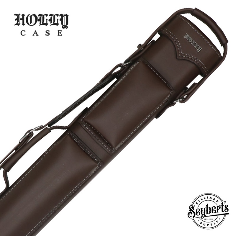 Holly Reborn 2×4 Hard Pool Cue Case – Brown