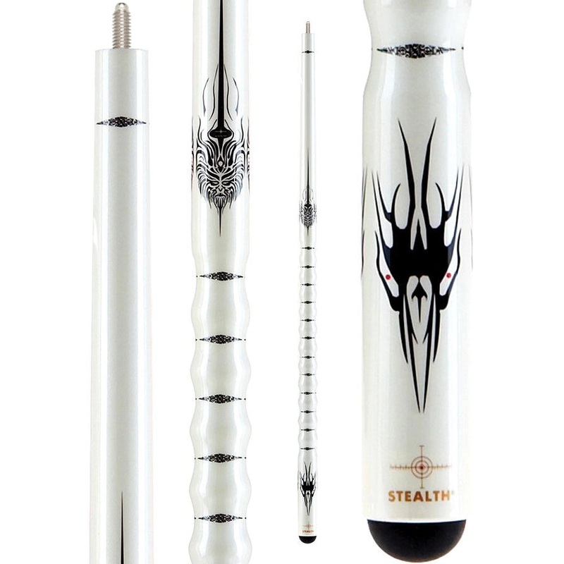 Stealth STH11 Pool Cue – White Haze Tribal