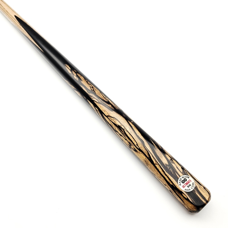 Asia Cues Ultimate No.1046 – One Piece Snooker Cue 9.4mm Tip, 18.4oz, 57.5