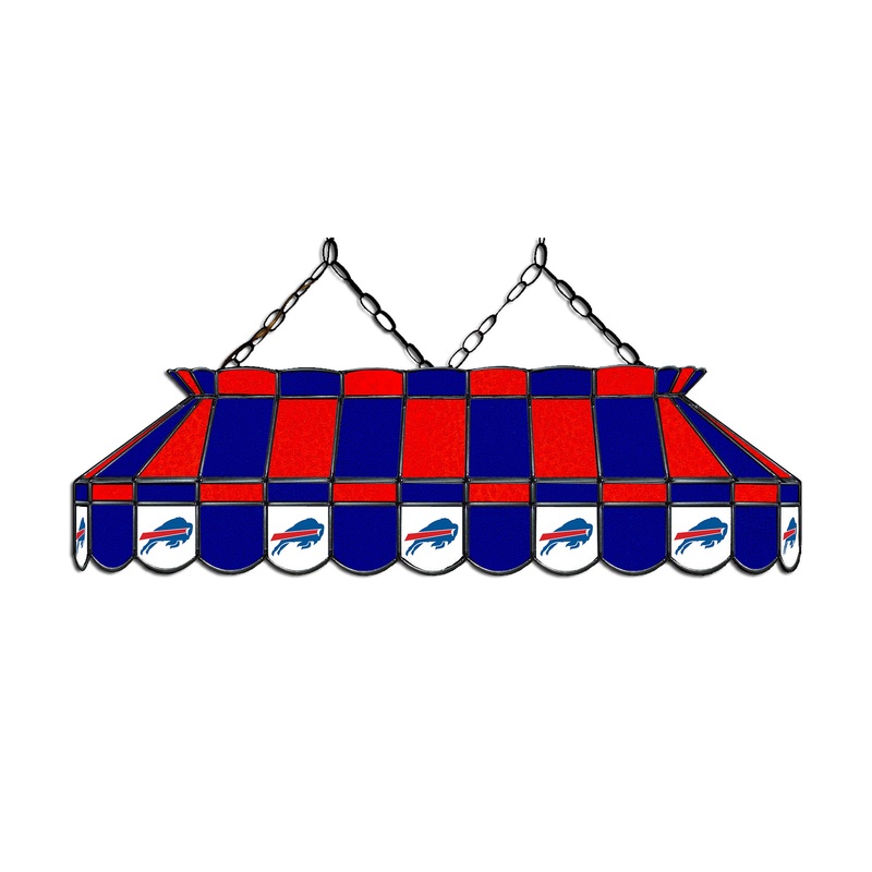 Buffalo Bills 40 Glass Lamp