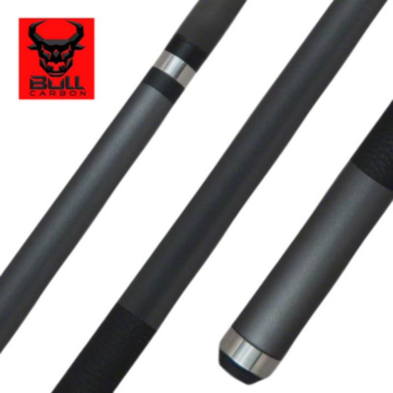 Bull Carbon LD10C Gun Metal Leather Lore Wrap Cue