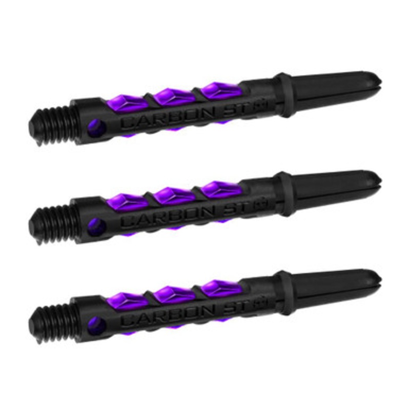 Dart World Carbon ST Black & Purple Shaft – Midi