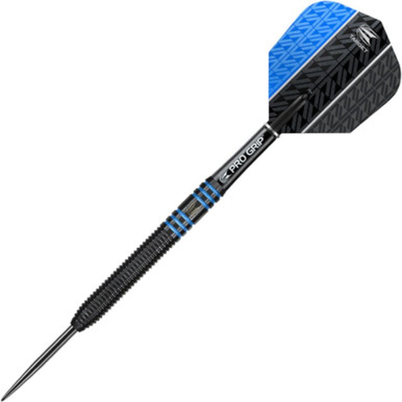 Target Vapor 8 Black Steel Tip Blue Darts 22g