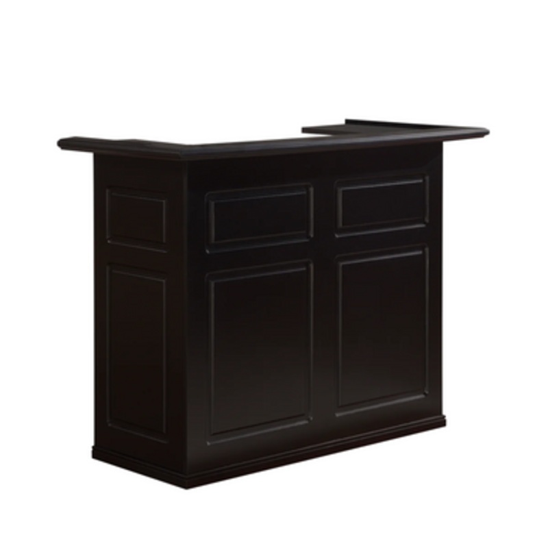 American Heritage Trenton Home Bar in Black