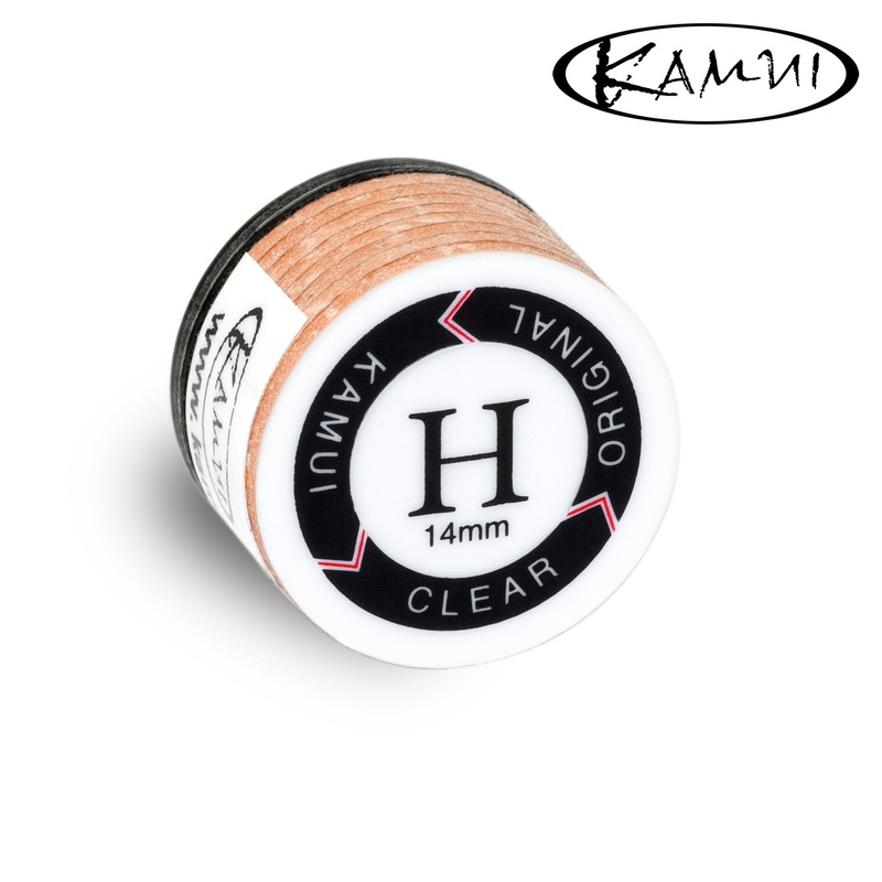 Kamui Clear Original Cue Tip 14mm Hard
