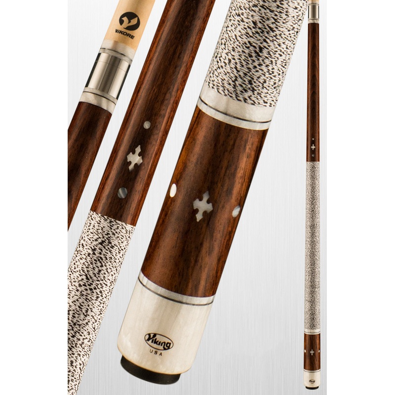 Viking Impero IM0600 Rosewood & Pearl Pool Cue | Vikore Shaft