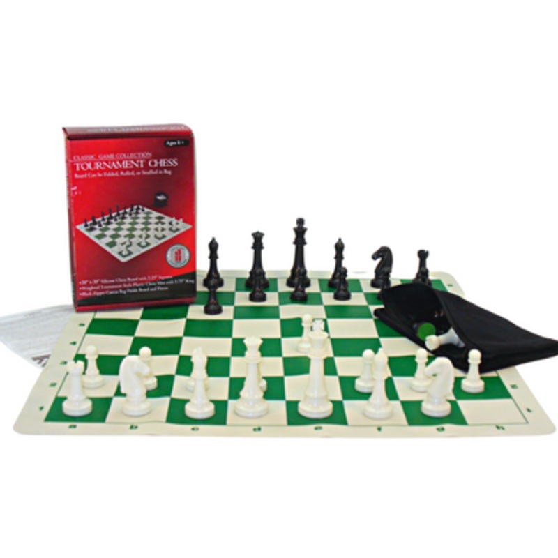 20 Tournament Silicone Chess Set