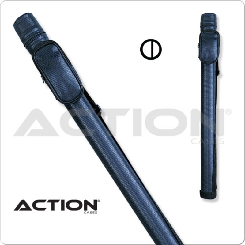 Action ACRND 1×2 Round Blue Hard Cue Case