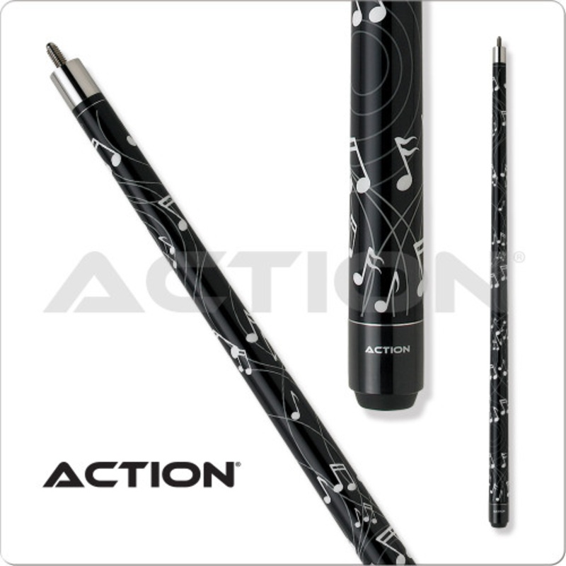Action IMP17 Impact Music Note Pool Cue
