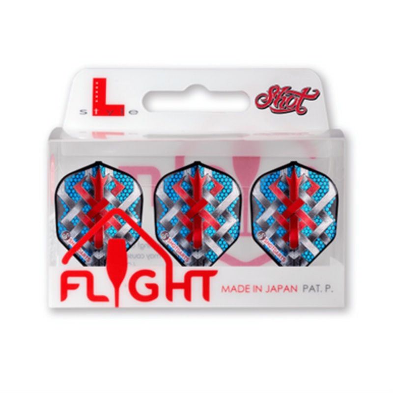 Shot Darts Viking Berkserker Trio Flight Pack – L Style