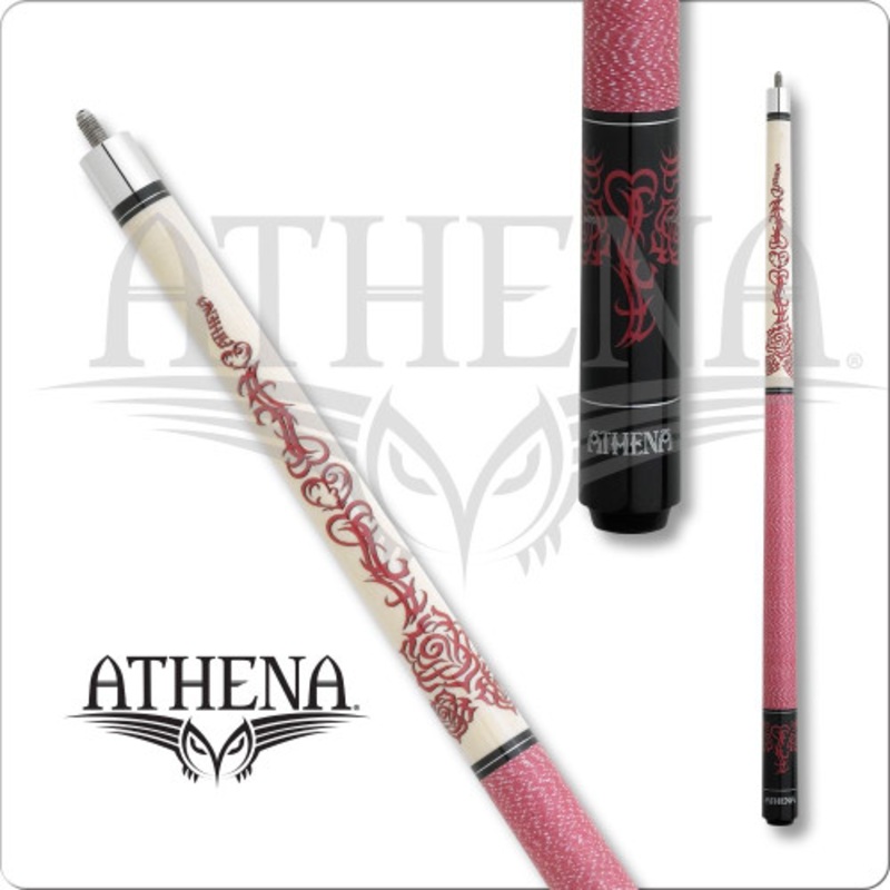 Athena ATH34 Pink Tribal Pool Cue