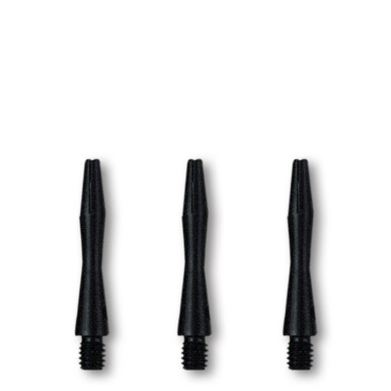 Dart World Aluminum Black Shaft – Extra Short