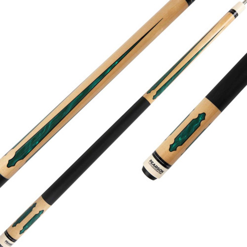 Pearson League Series Green Pool Cue
