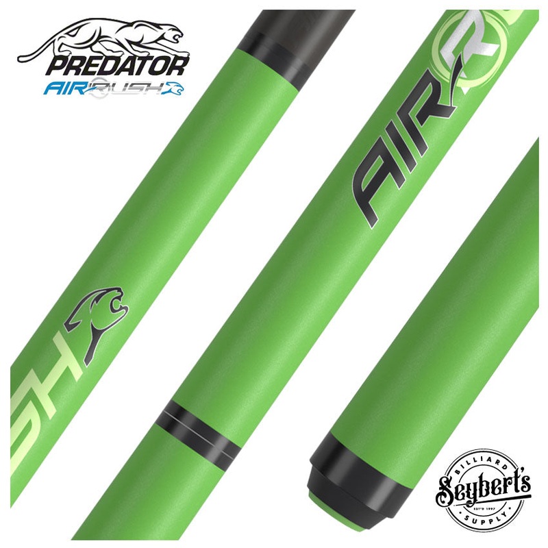 Predator AIR Rush Neon Green Jump Cue – No Wrap