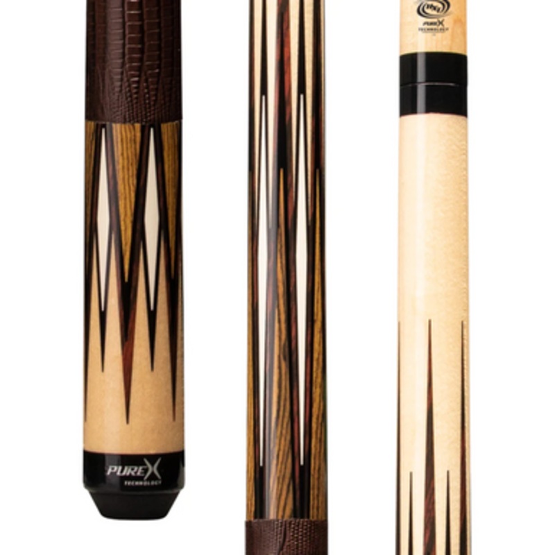 Pure X Natural Birdseye & Cocobolo HXTE14 Cue