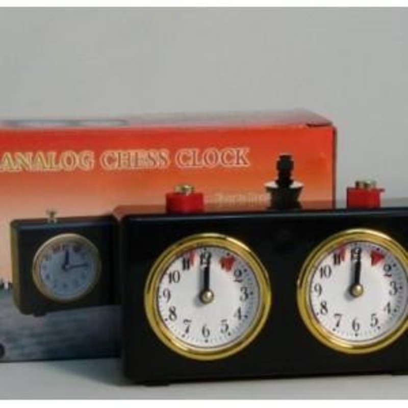 World Wise Imports Plastic Analog Chess Clock