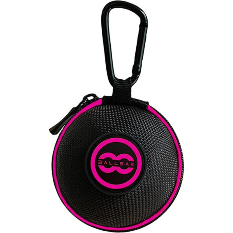 Ballsak Sport Cue Ball Holder – Black/Pink
