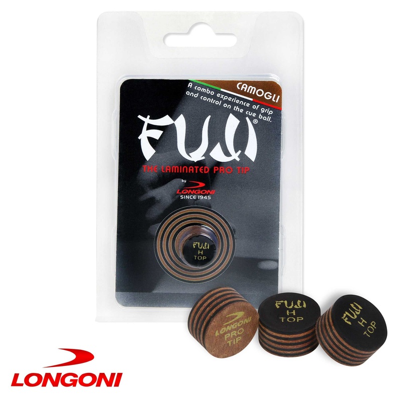 Longoni Fuji Camogli Cue Tip 13mm Hard 1 pc