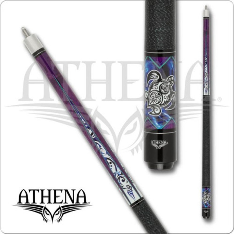 Athena ATH54 Psychedelic Turtle Pool Cue