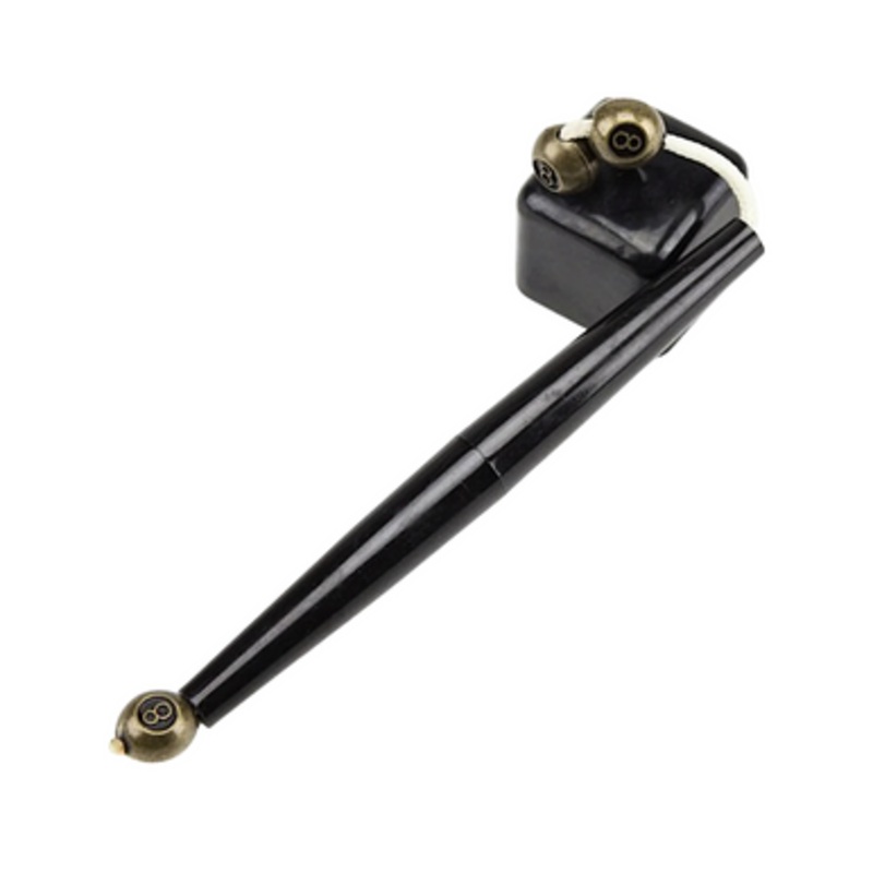 Pocket Chalk Holder – Black w/ 8 Ball Design