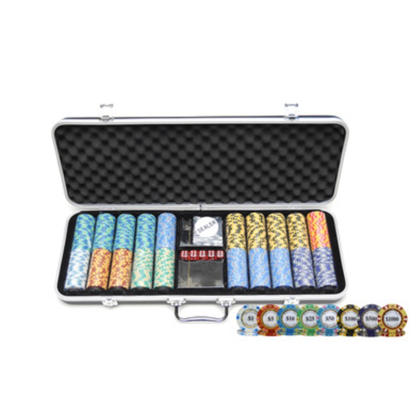 500 Ct – Monte Carlo 14 G – Black Aluminum