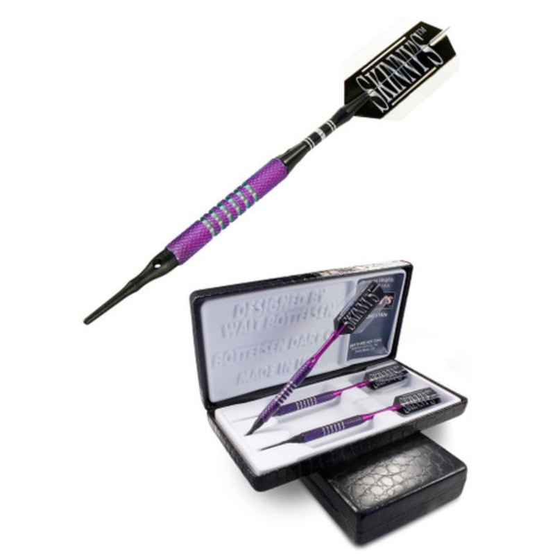 Bottelsen Skinny’s Coarse Purple Soft Tip Darts 18g