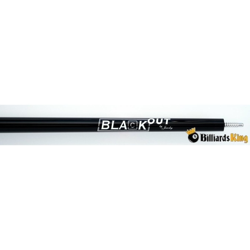 Jacoby Black Out Carbon Fiber Jump/Break Pool Cue Stick