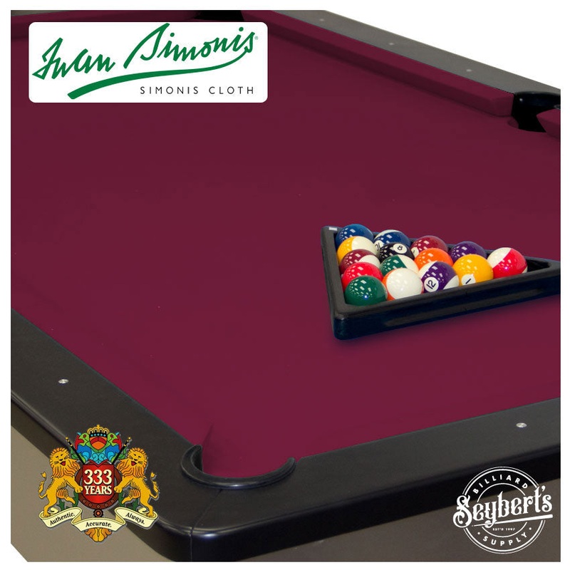 Wine 860 Simonis Cloth|7 foot|8 foot|9 foot