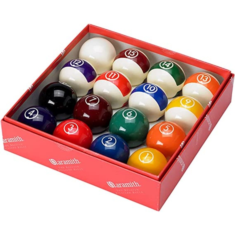 ARAMITH Continental pool ball set 2 1/4 American