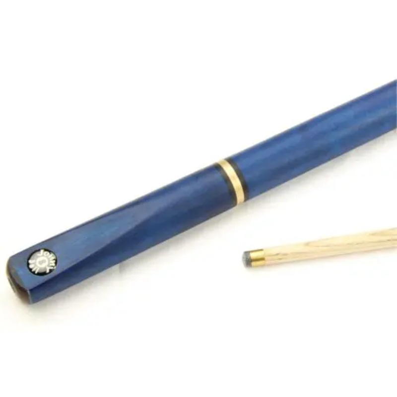 Blue 5 piece multiple joint cue. Great for adults, juniors and all ages as adjusts to many lengths, also great for when space is limited