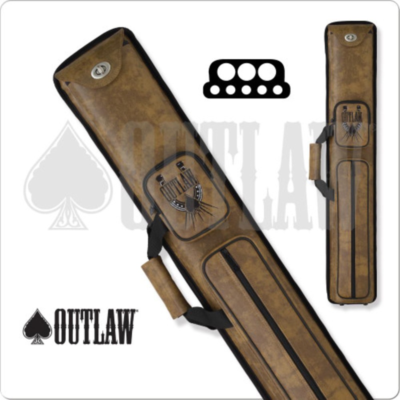 Outlaw OLH35 Horseshoe 3×5 Hard Cue Case