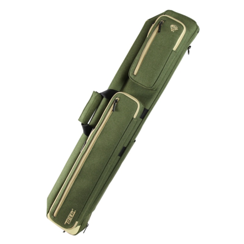 Tiger Canvas Cue Case – Green