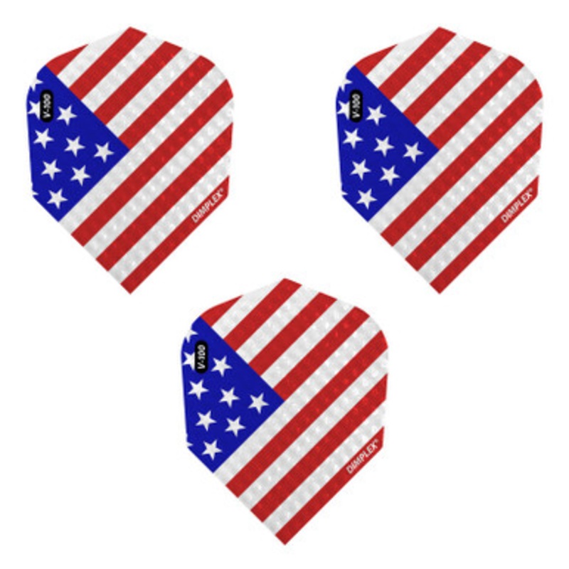 Viper Dimplex American Flag Standard Dart Flights