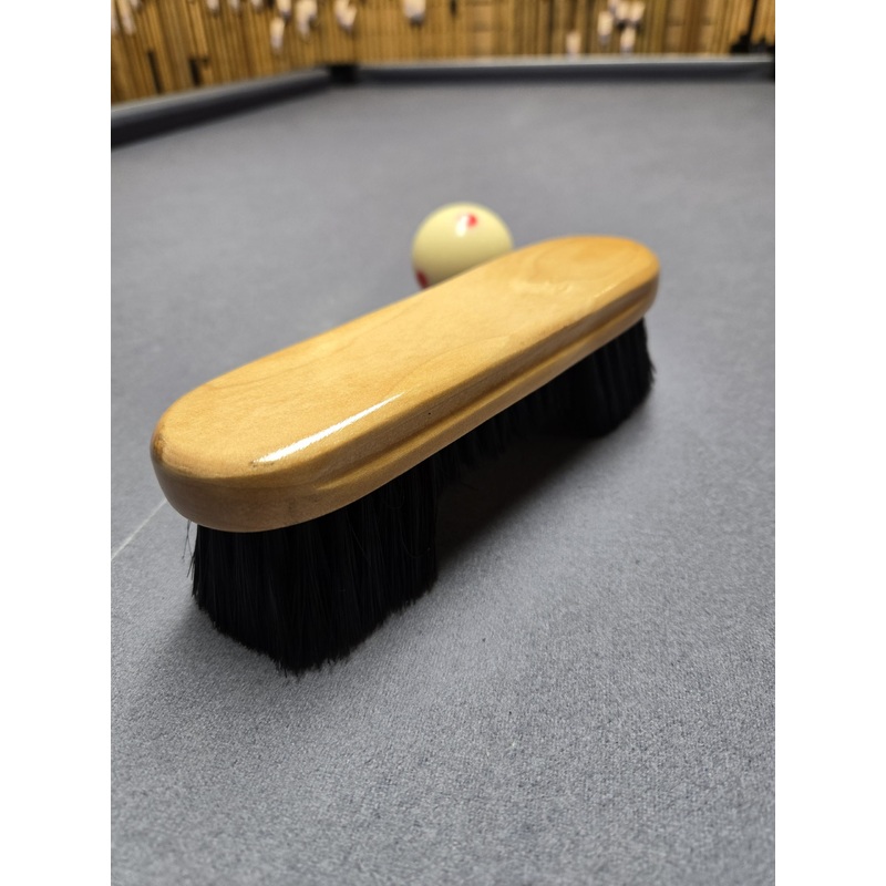 7 natural wood nylon table brush