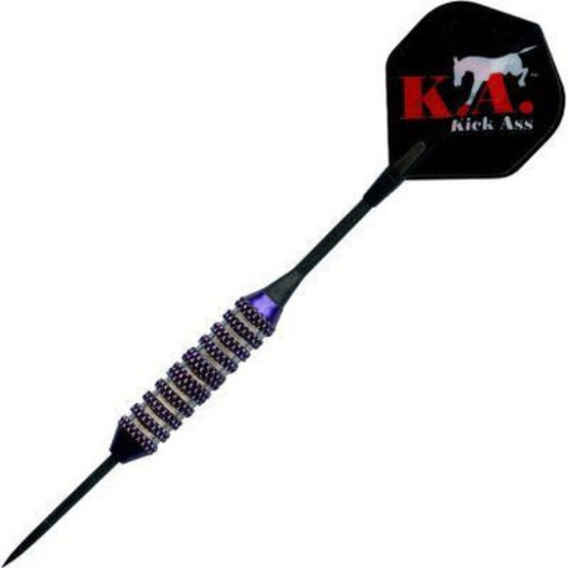 Bottelsen Kick Ass Purple Super Alloy Steel Tip Darts 23g