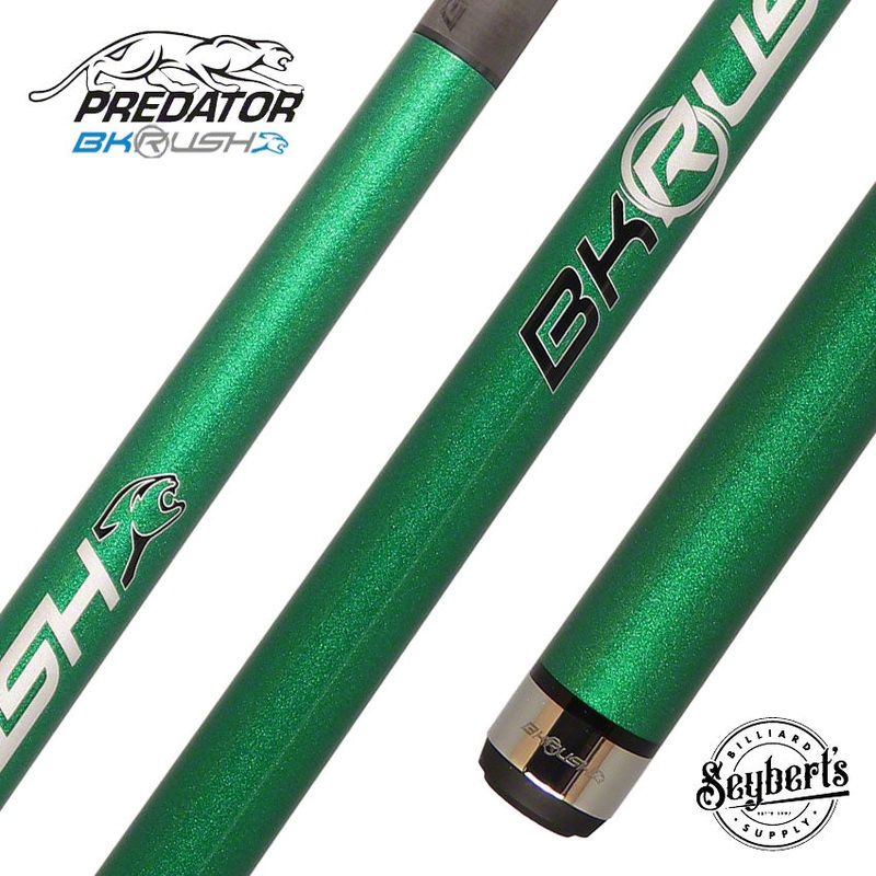 Predator BK Rush Nova Green Break Cue – No Wrap – BKRUSHGRNNW