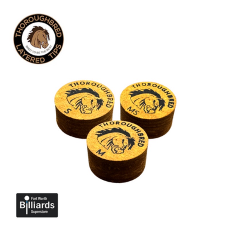 Thoroughbred Cue Tip – Brown (Single)