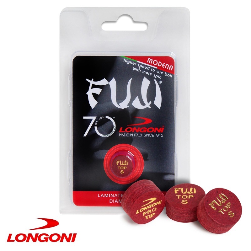 Longoni Fuji Modena Cue Tip 14mm Soft 1 pc
