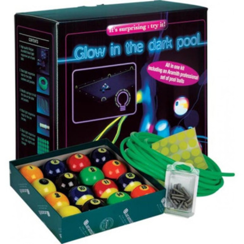 Aramith Glow In The Dark Pool Balls