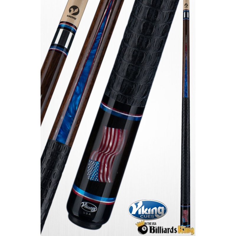 Viking B5601 (A561) American Flag Pool Cue Stick
