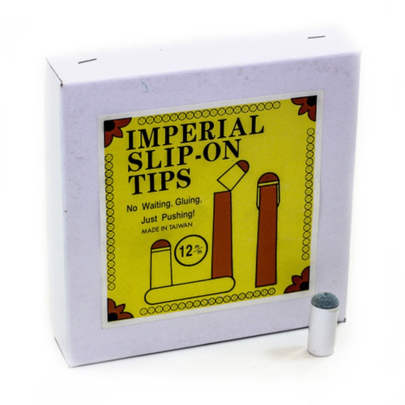 Economy Slip-on 13mm Cue Tip – Box of 100