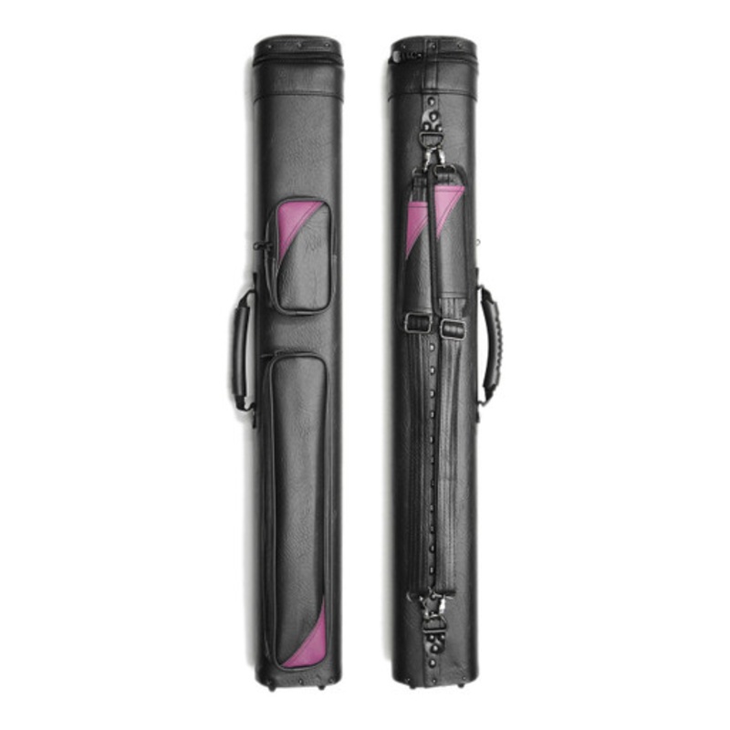 2B2S Oval Hard Case – Black/Purple